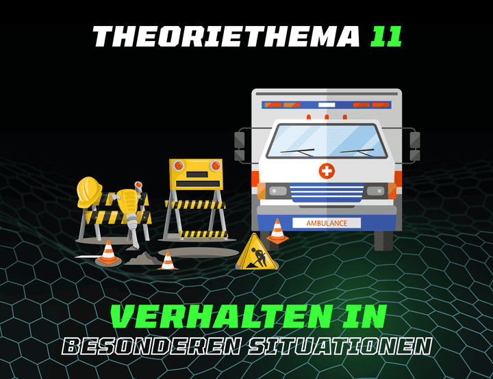 Theoriethema 11 Verhalten in besonderen Situationen