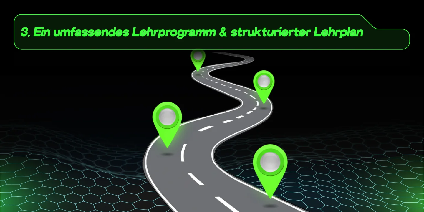 Ein umfassender-Lehrplan-&-strukturierter-Fahrplan