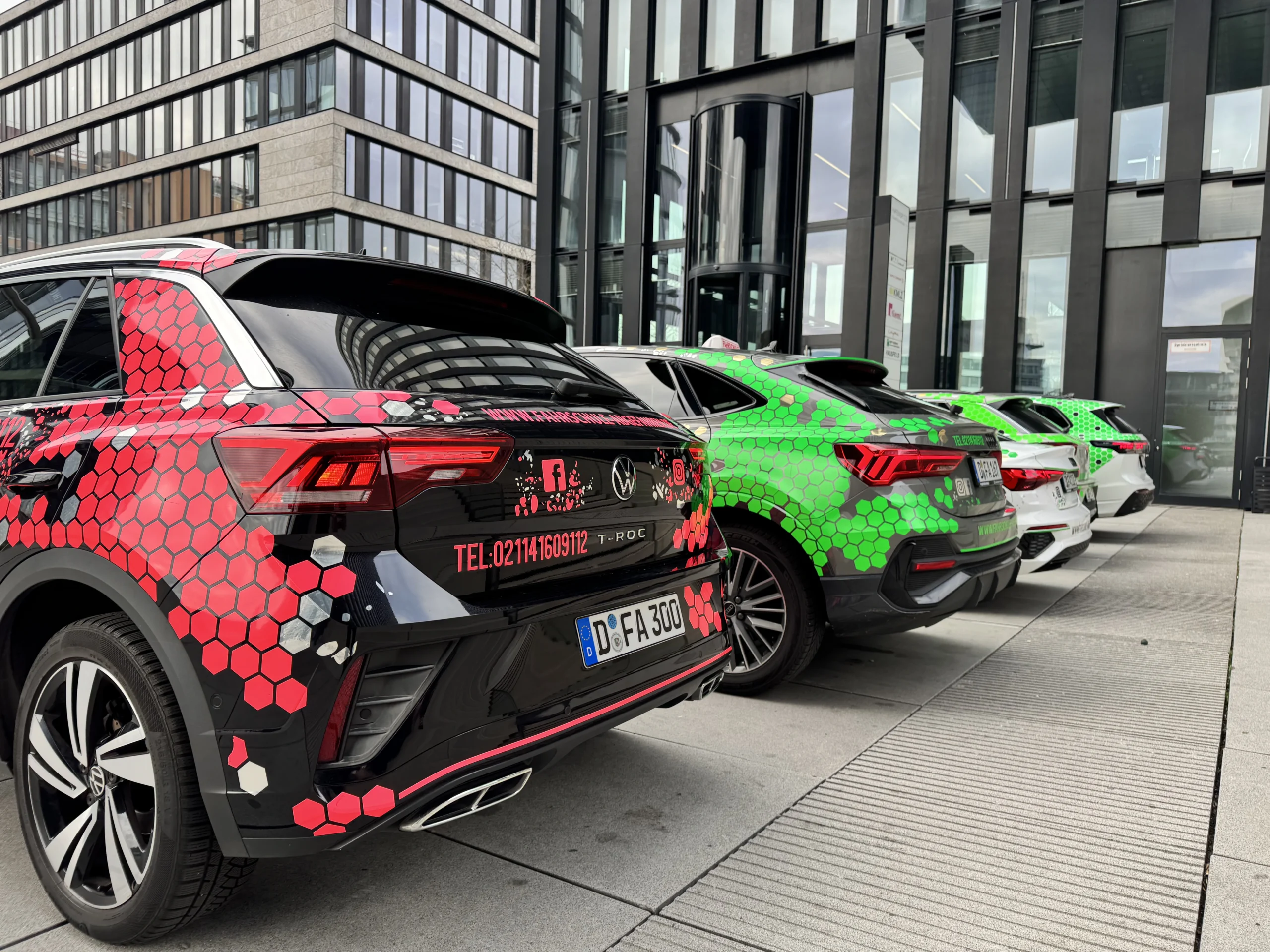 Fuhrpark für Führerschein bei Fahrschule Abgefahrn Düsseldorf